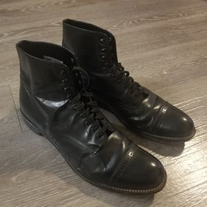 Stacy Adams Madison Cap Toe Leather Boot